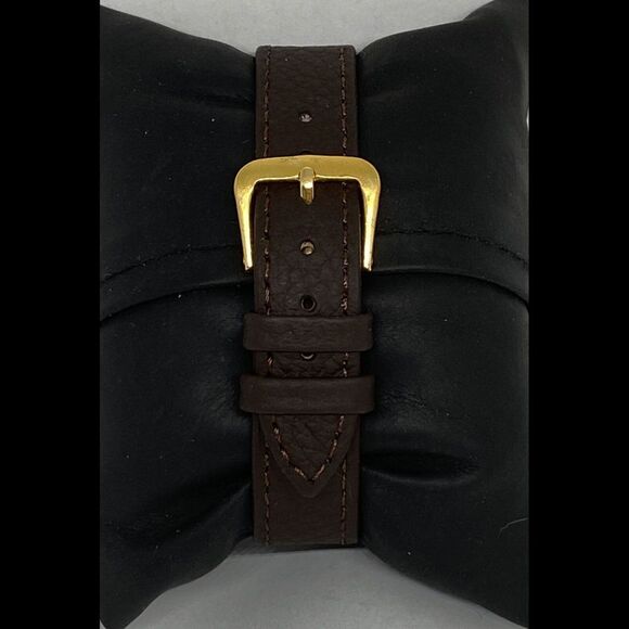 Michael Kors MK5401 Women's Brown Leather Analog White Dial Quartz Watch XX948 - Picture 6 of 12